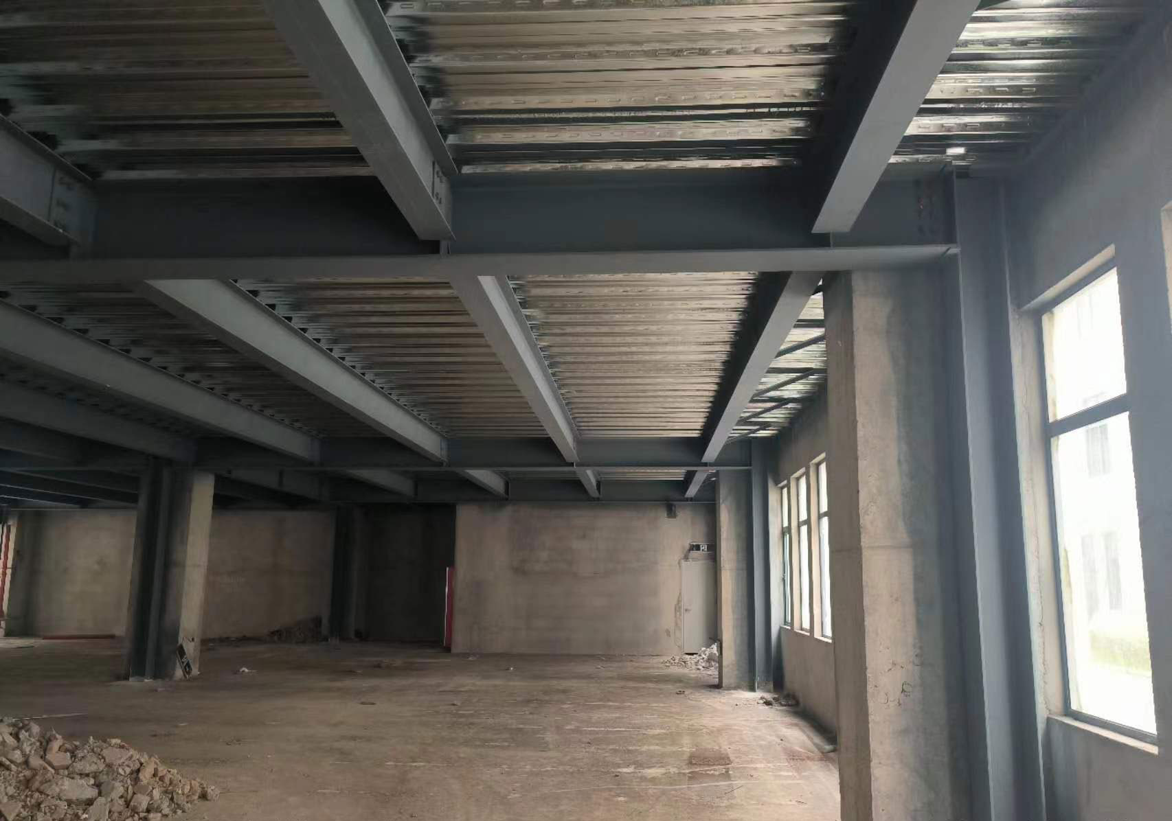 浦东临港厂房装修钢结构搭建,钢平台隔层施工-上海荣钦建筑公司