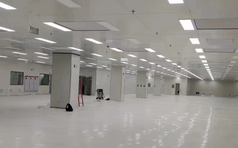 金山区新能源厂房万级无尘车间装修净化工程-上海荣钦建筑装饰工程公司