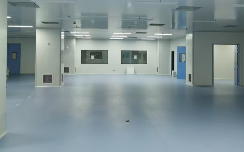 松江医疗器械厂房装修万级洁净无尘车间装修净化工程-上海荣钦装修公司
