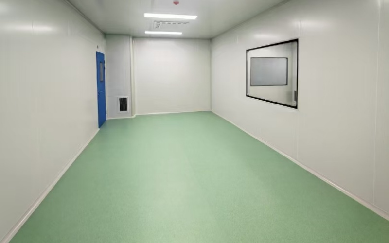 嘉定电子工厂装修十万级洁净无尘车间装修净化改造工程-上海荣钦装修公司