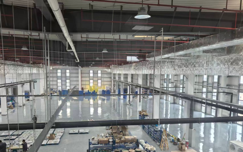 上海半导体4400平工厂装修 浦东厂房装修设计工程-上海荣钦装修公司