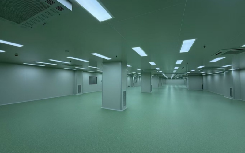 上海奉贤电子公司厂房装修万级洁净车间装修净化工程-上海荣钦装修公司