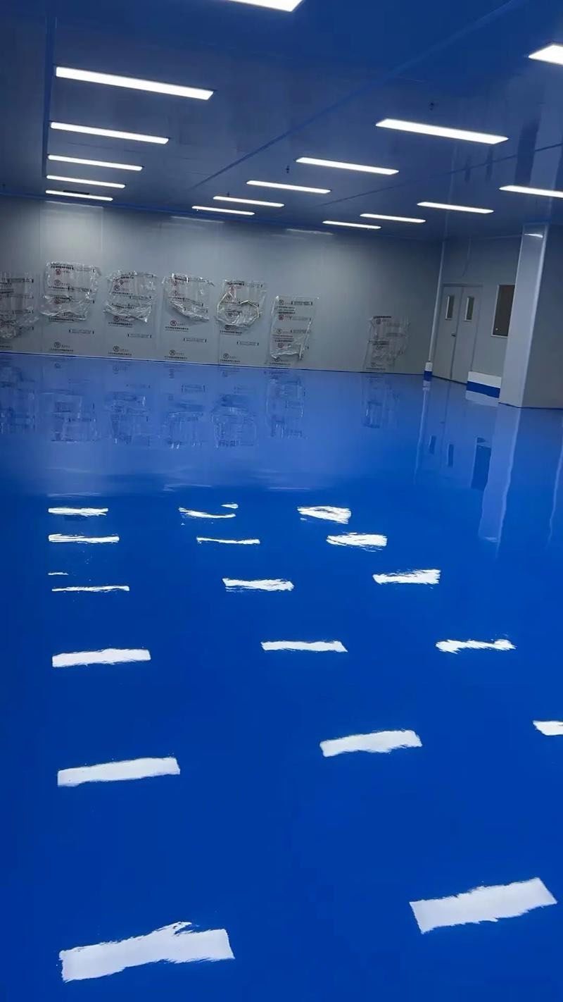 蓝色环氧地坪漆